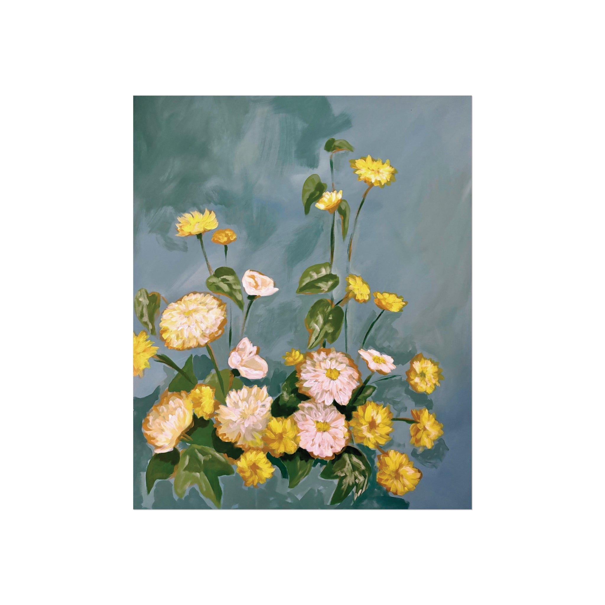 Little Miss Yellow | Fine Art Poster