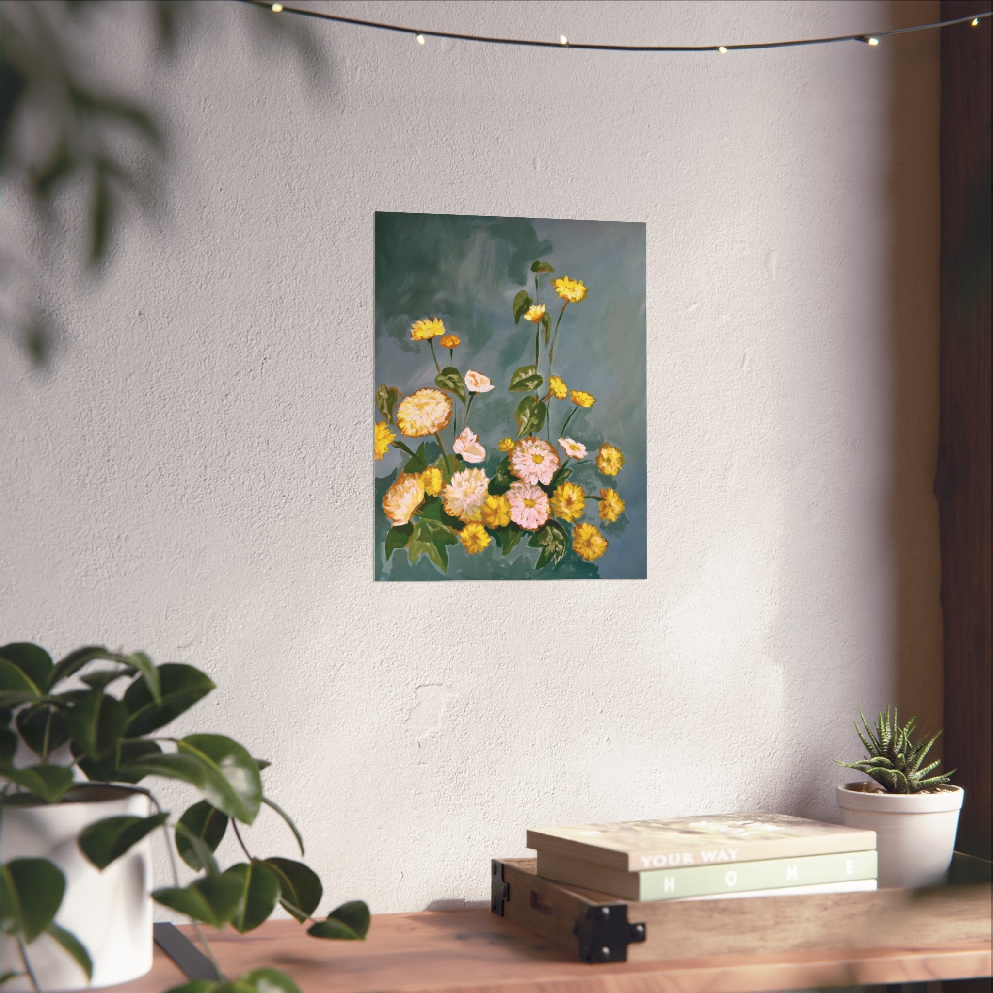 Little Miss Yellow | Fine Art Poster