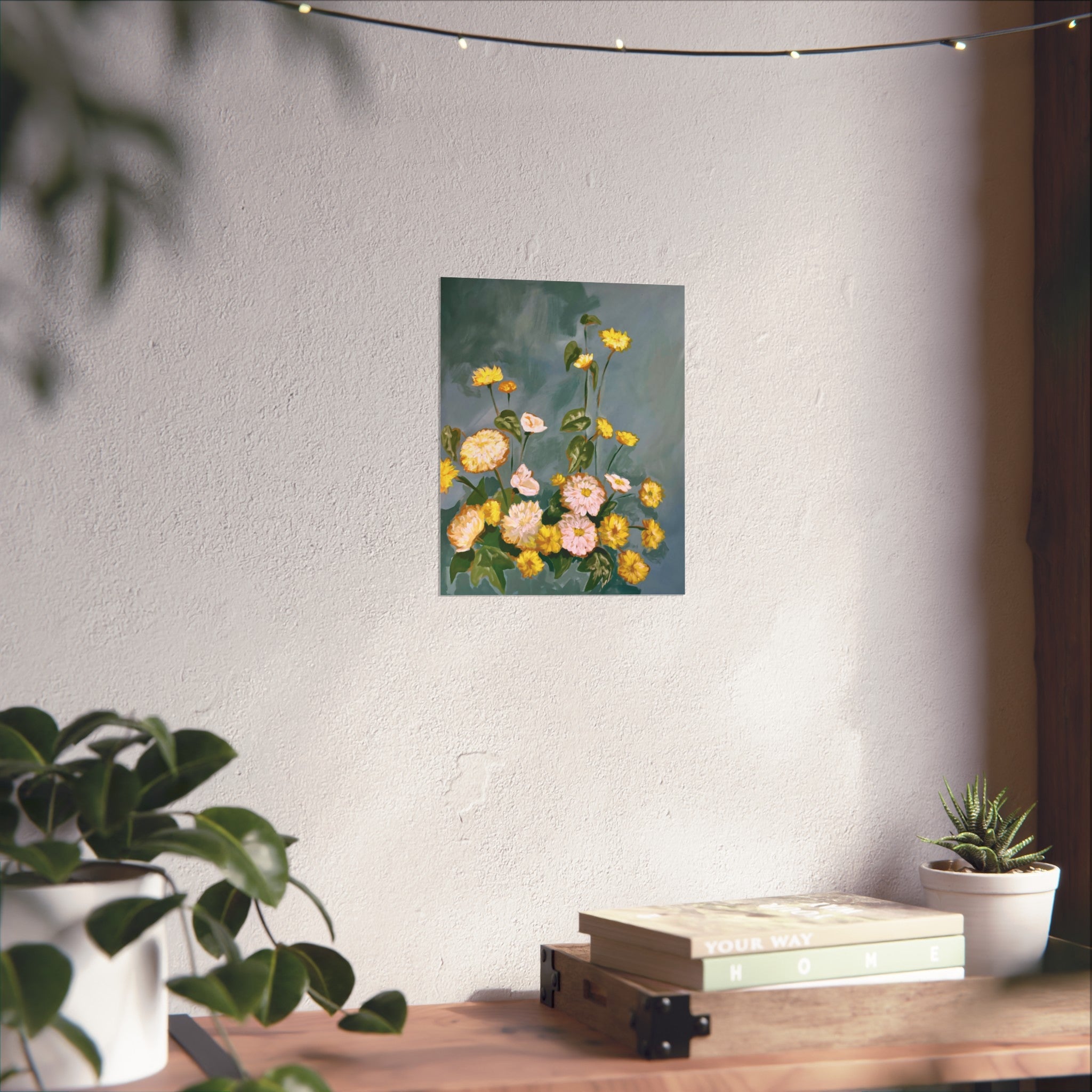 Little Miss Yellow | Fine Art Poster