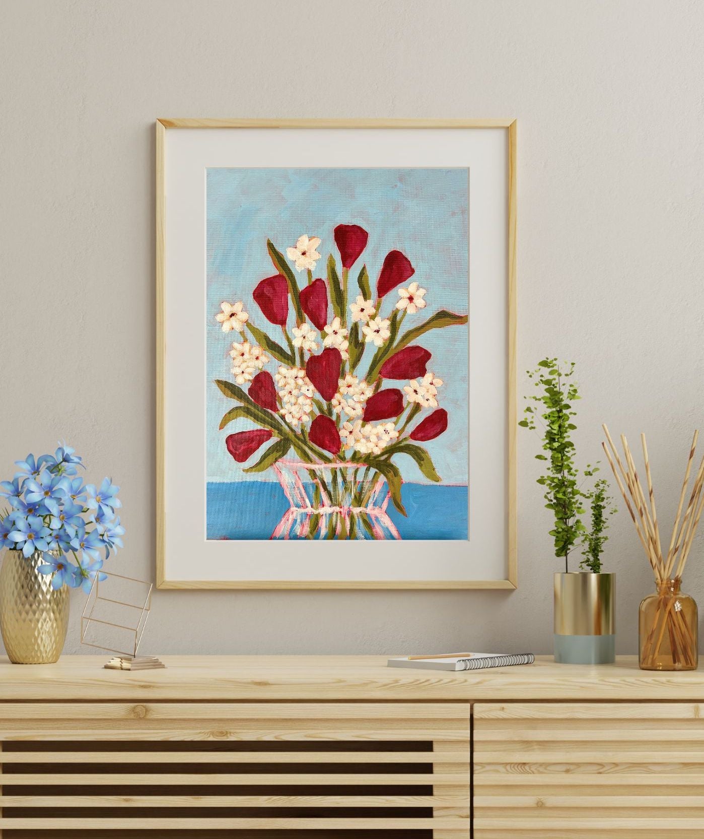 Red, White & Blue | Fine Art Poster