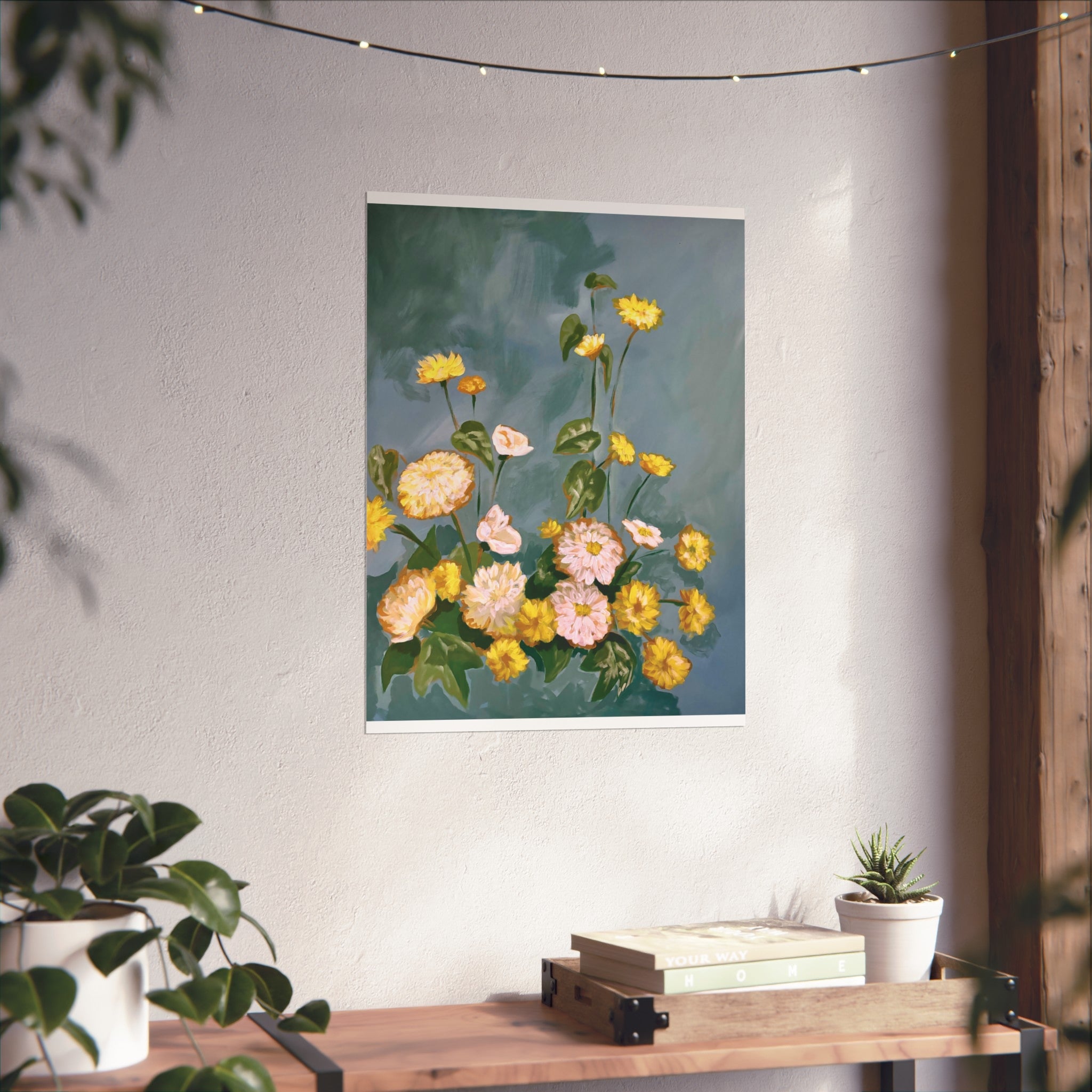 Little Miss Yellow | Fine Art Poster