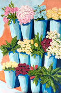 The Flower Stand | Original Painting
