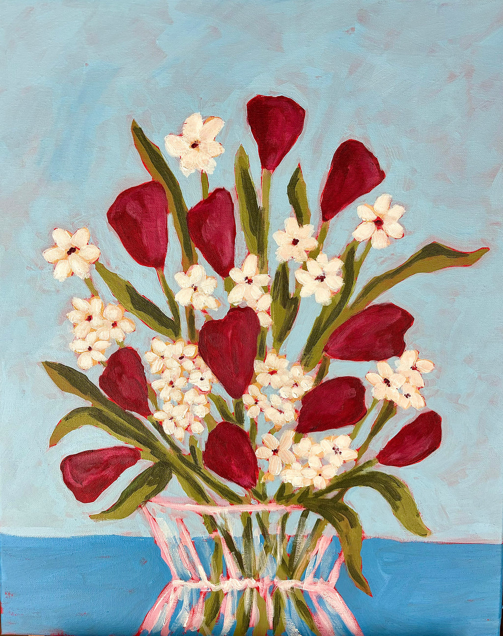 Red, White, & Blue | Original Painting